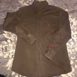 Carolina Herrera mens button up shirt